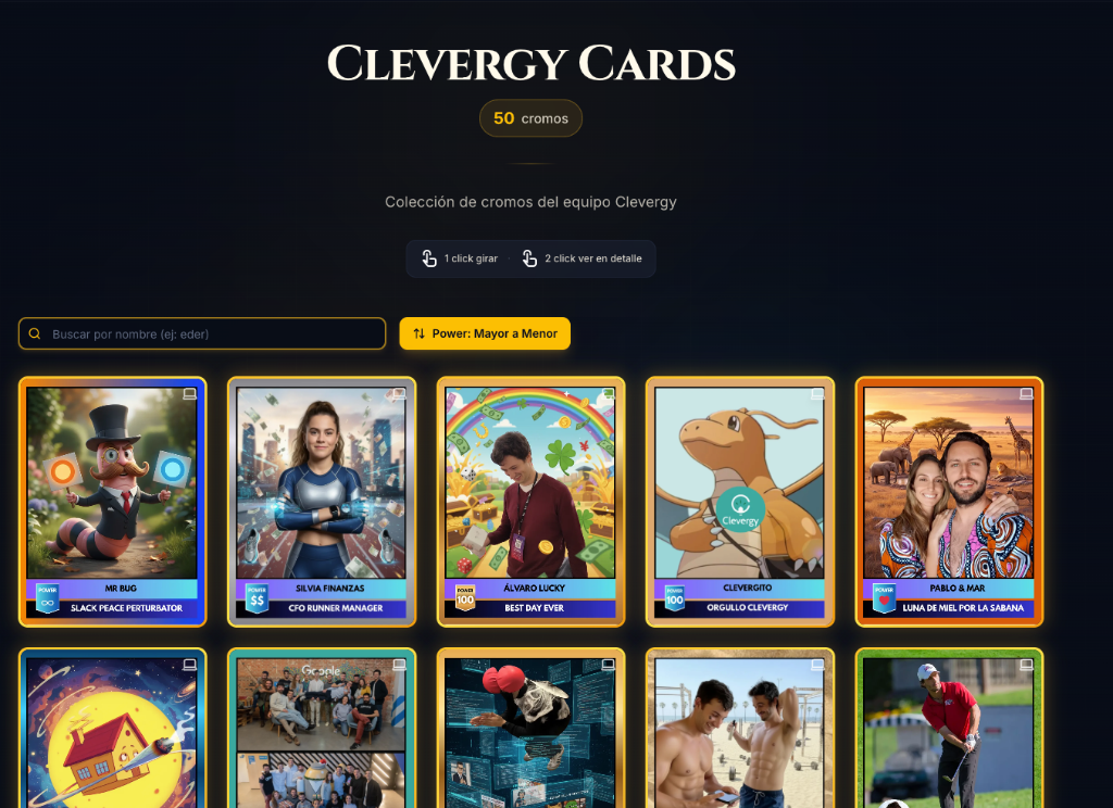 Clevergy Cards: The Team Trading Card Collection